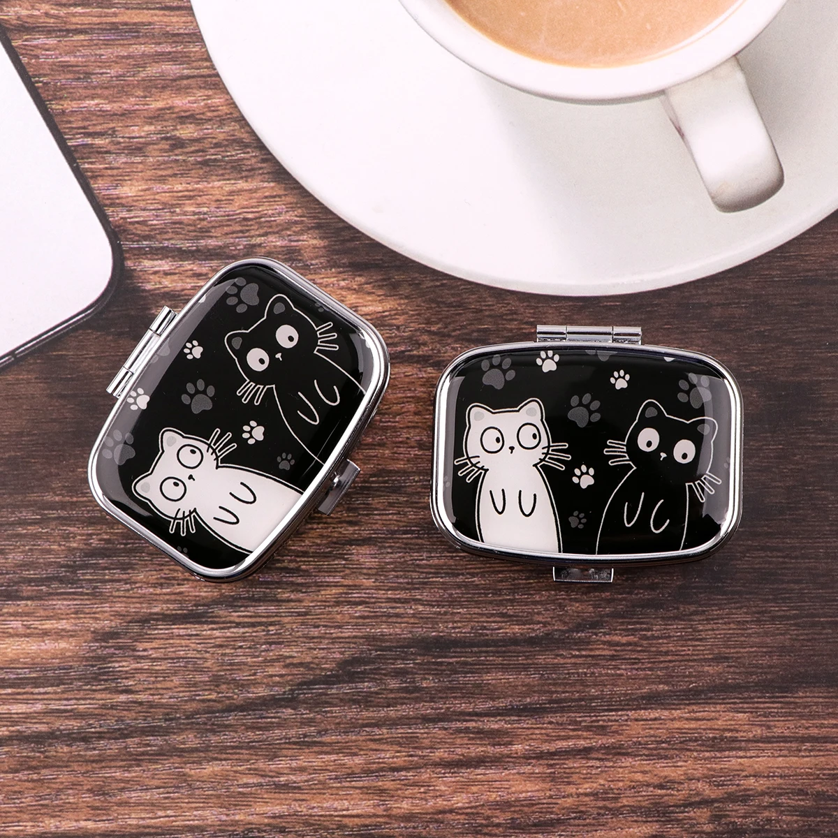 Cartoon Black And White Cat Tr - Travel Accessories Store review and price