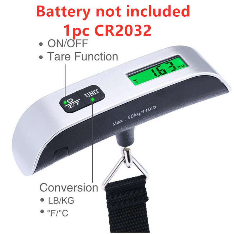 Portable Scale Digital LCD Dis - Luggage Scale Hanging review and price