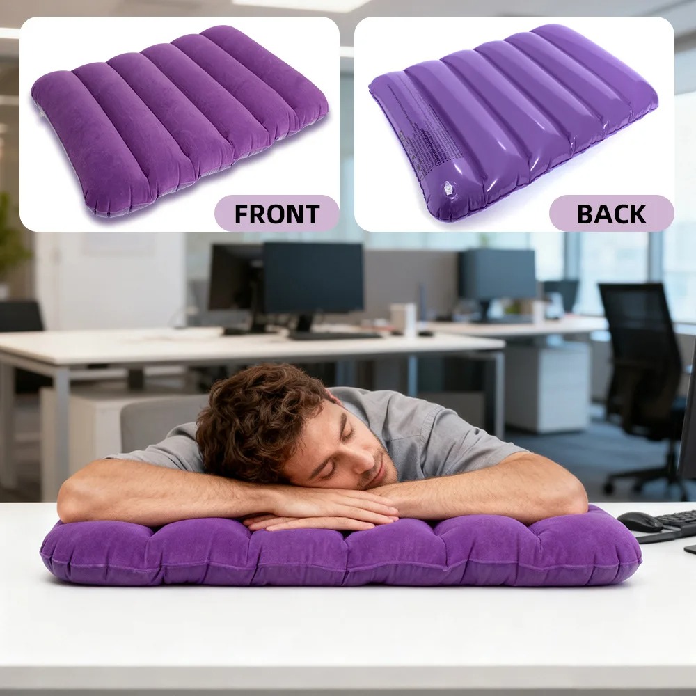 Portable Inflatable Travel Bac - Travel Pillow Inflatable review and price