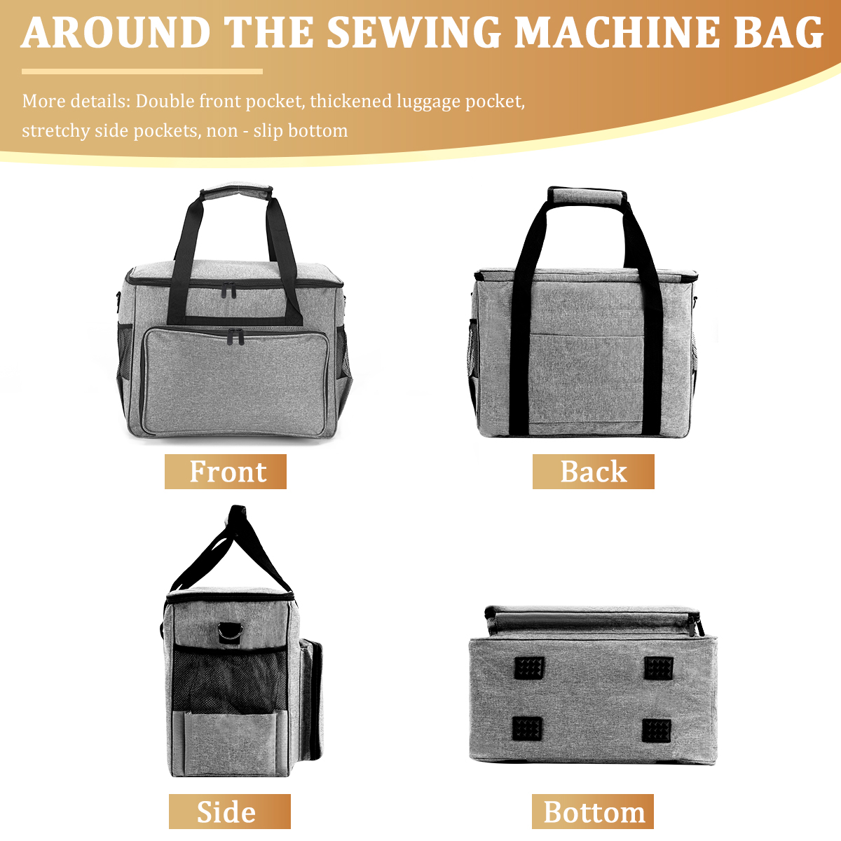 KOKNIT Sewing Machine Carrying - Travel Accessories Organizer review and price