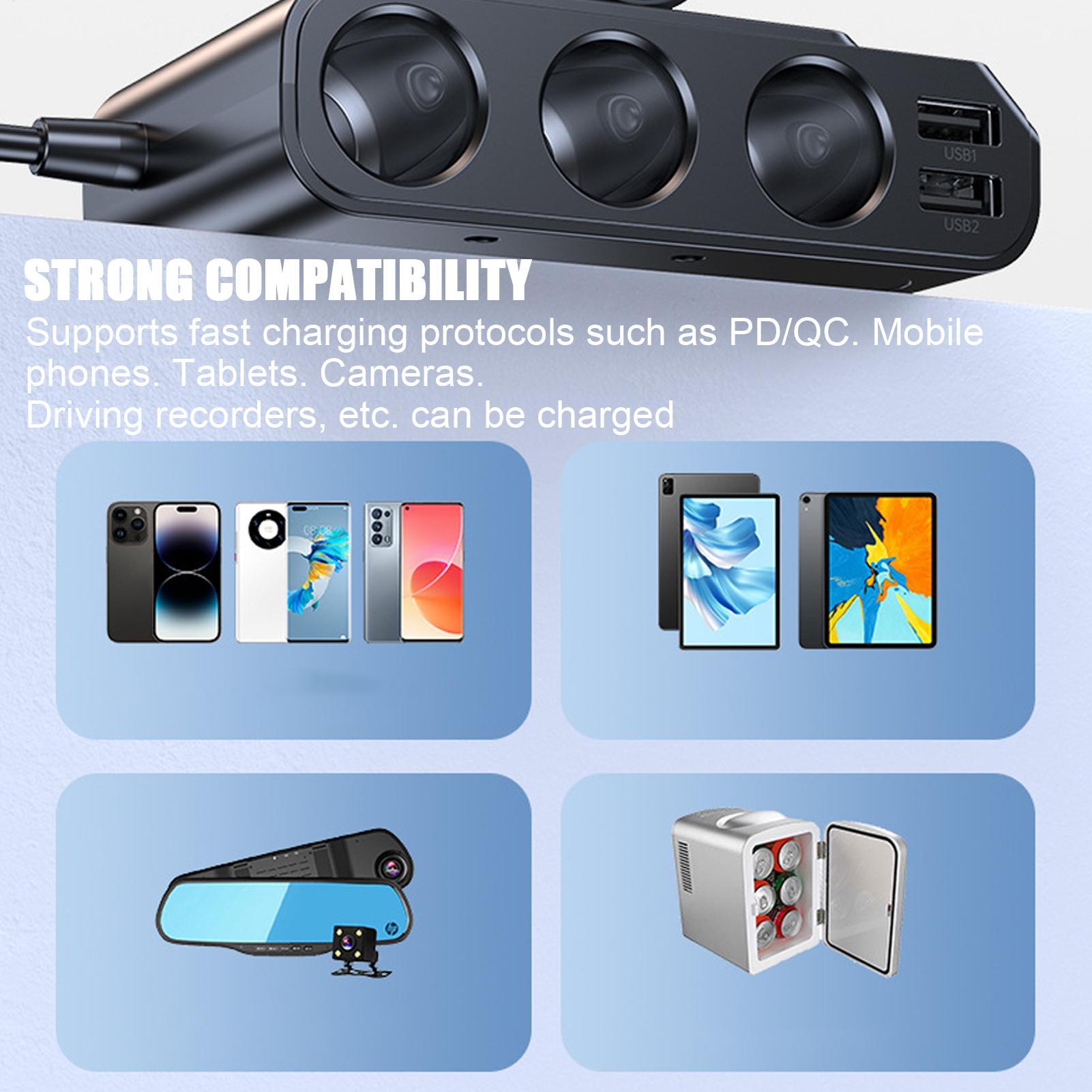 Car Charging Port Fast Chargin - Travel Accessories For Road Trip review and price