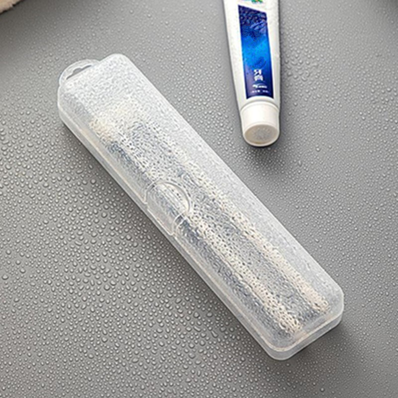 1Pc Portable Toothbrush Box Pl - Travel Accessories Needed review and price
