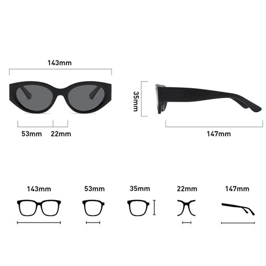 Women Men Classic Cat-Eye Pola - Travel Accessories Store review and price