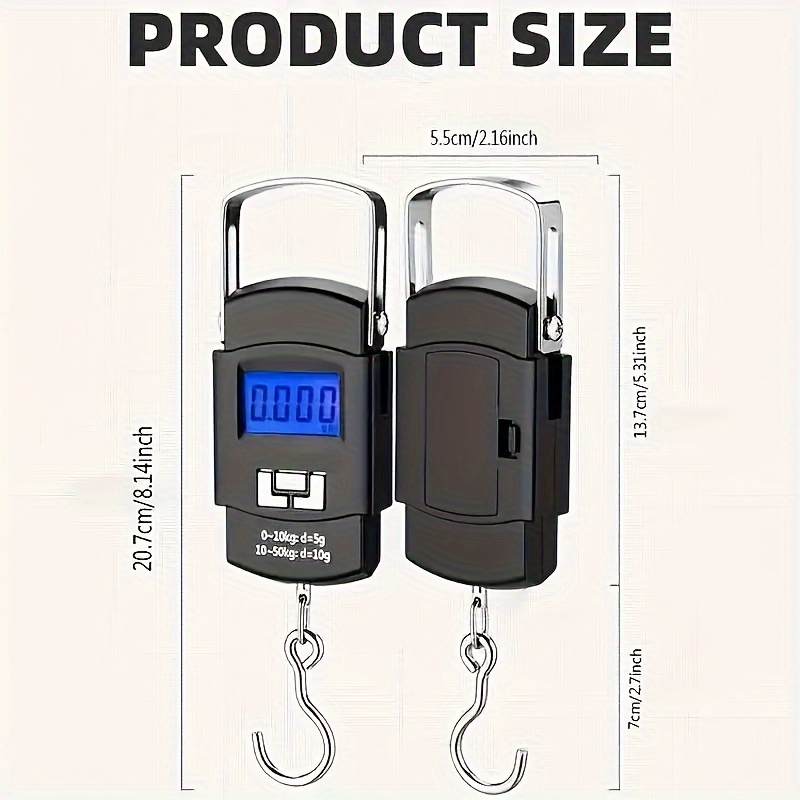 Digital Hanging Scale – Portab - Luggage Scale Hanging review and price