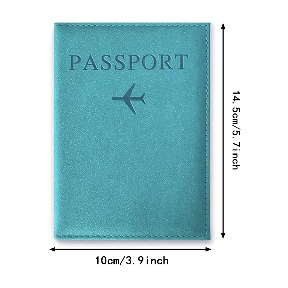 Passport Cover Blue Color Pu P - Travel Accessories Passport Holder review and price