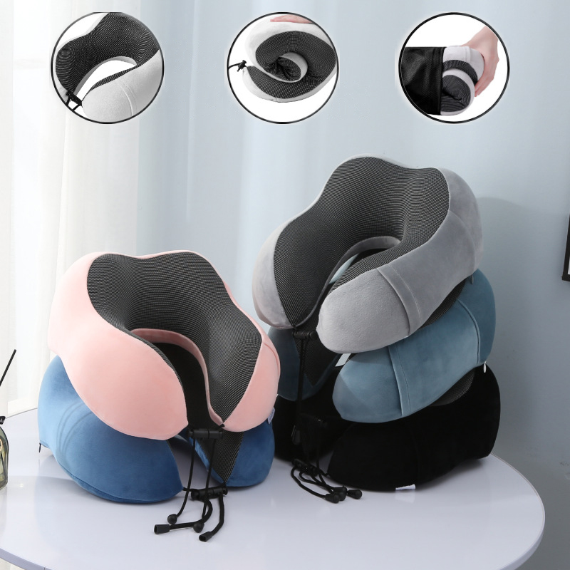U Shaped Memory Foam Neck Pill - Travel Pillow Inflatable review and price