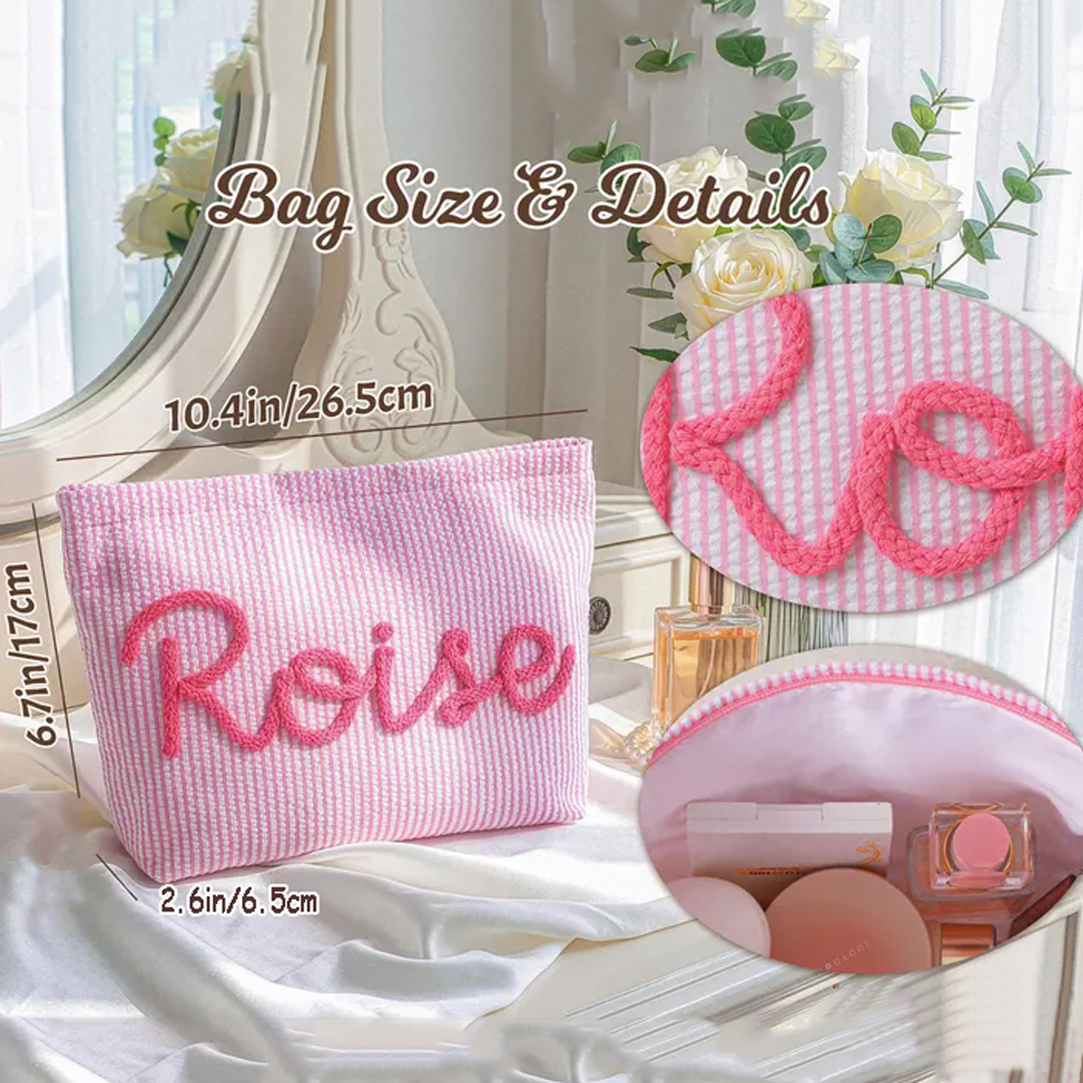 Custom Makeup Bag With Many Ko - Travel Accessories Reviews review and price