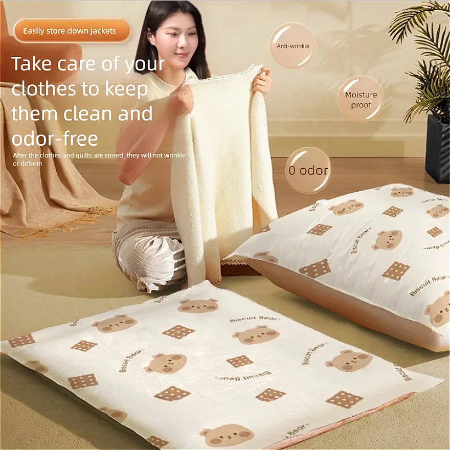 6pcs Vacuum Compression Bag Fo - Compression Bag Vacuum review and price