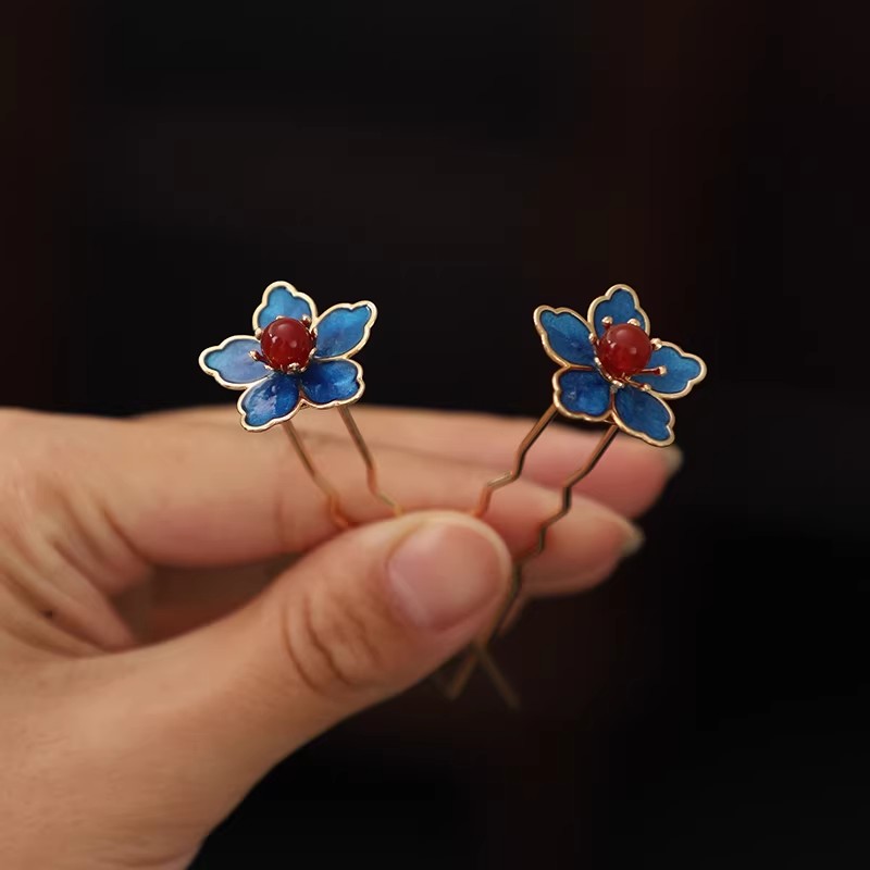 Blue Flower Ancient-Style Hanf - Travel Accessories Store review and price