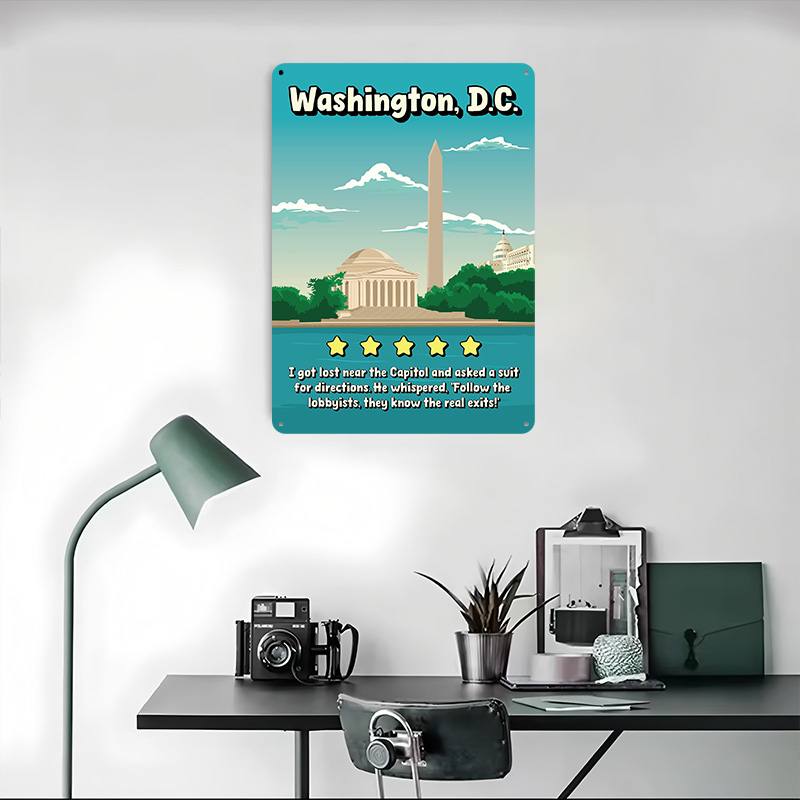 Washington D.C. Funny Review T - Travel Accessories Reviews review and price