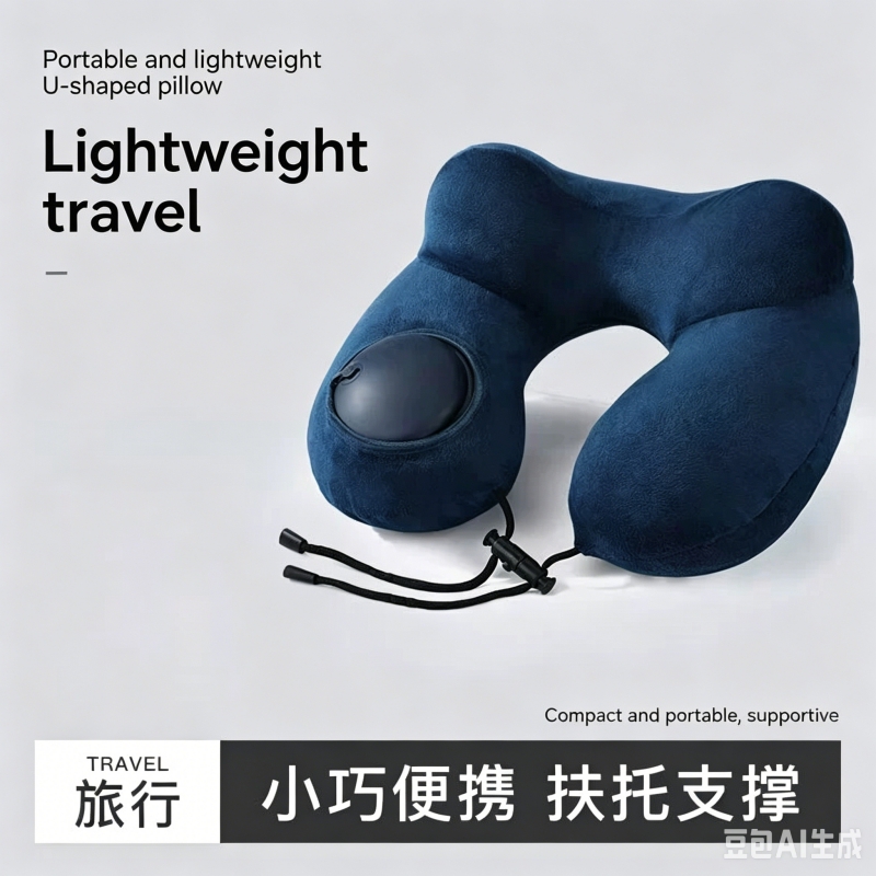 Portable, removable, washable, - Travel Pillow Inflatable review and price