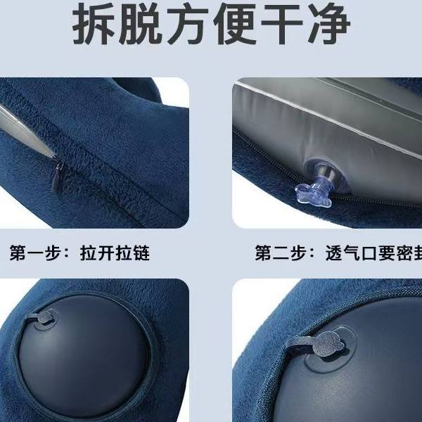 Portable, removable, washable, - Travel Pillow Inflatable review and price