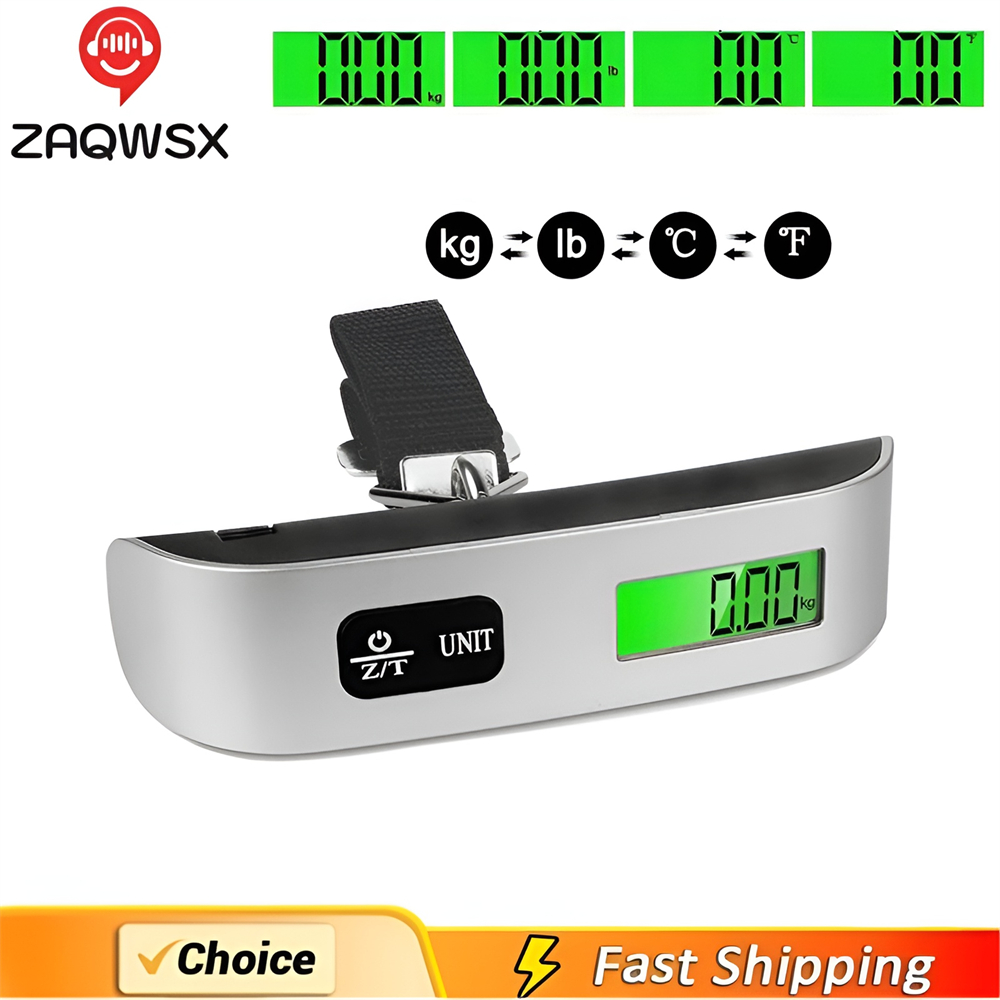 Portable Scale Digital LCD Dis - Luggage Scale Hanging review and price