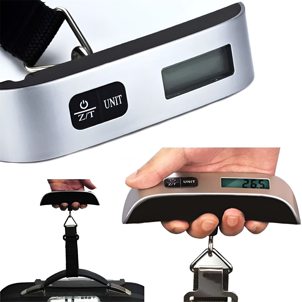 Portable Scale Digital LCD Dis - Luggage Scale Hanging review and price