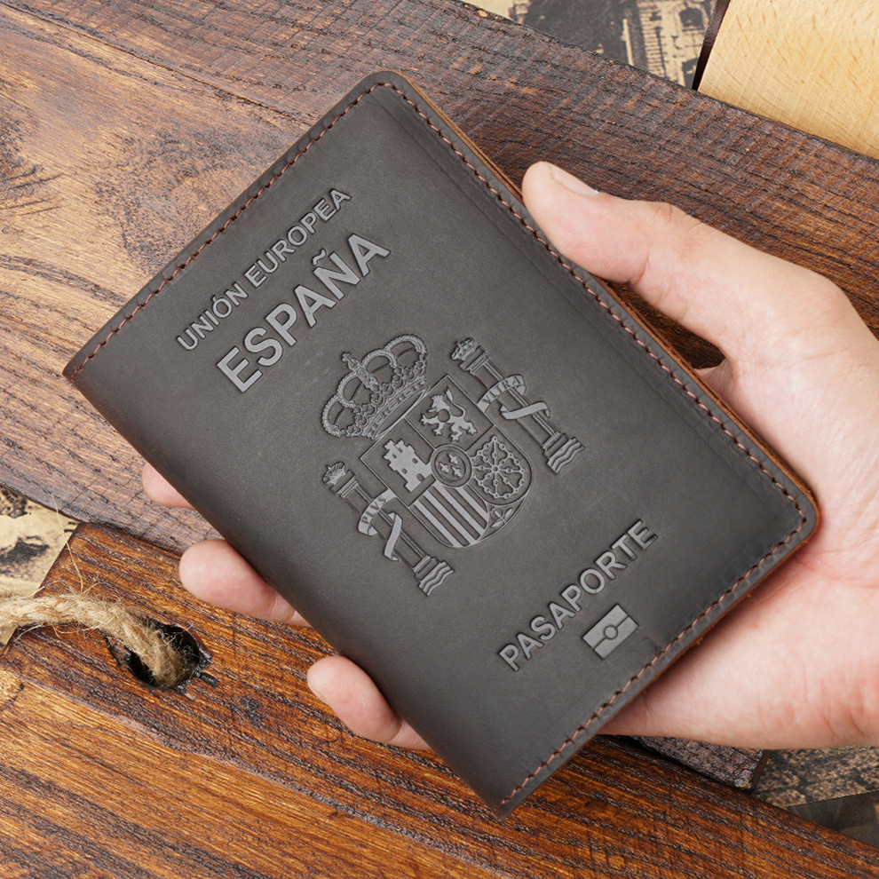 AIGUONIU High-end Spain Genuin - Travel Accessories Passport Holder review and price