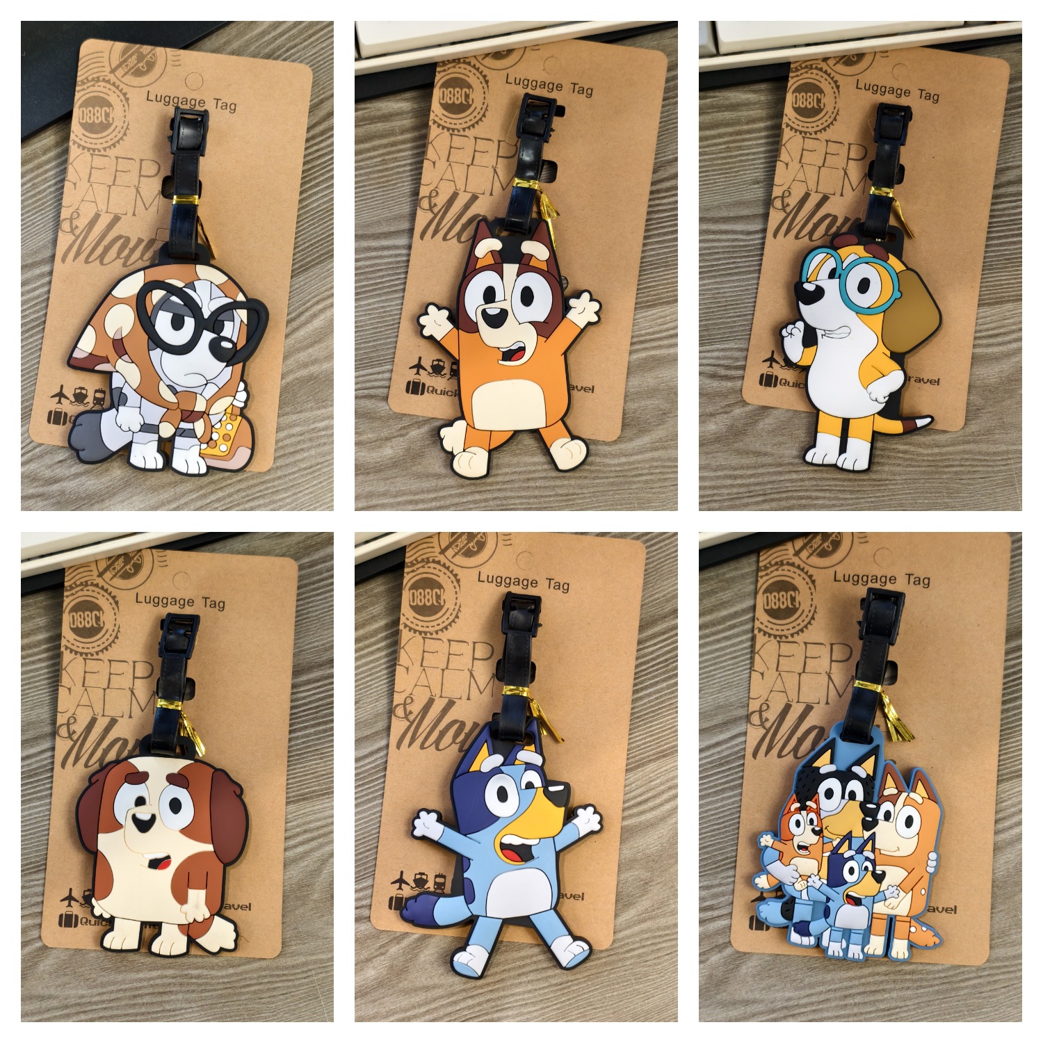 Hot Sale Bluey Bingo PVC Lugga - Travel Accessories Store review and price