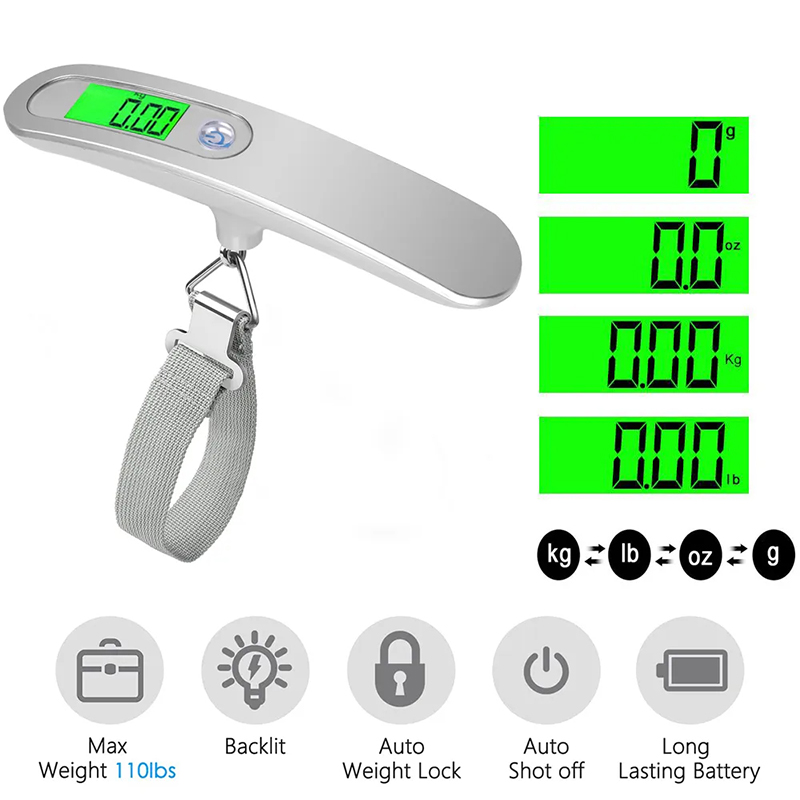 50kg/110 Pound Portable Hangin - Luggage Scale Hanging review and price