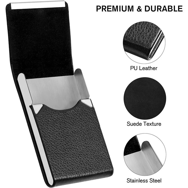 1 Pcs Business Card Holder Cas - Travel Wallet Slim review and price