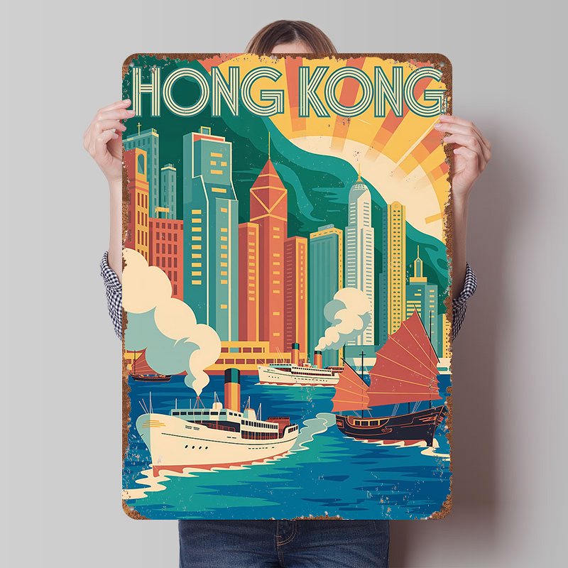 Hong Kong Travel Art Deco Meta - Travel Accessories Hong Kong review and price