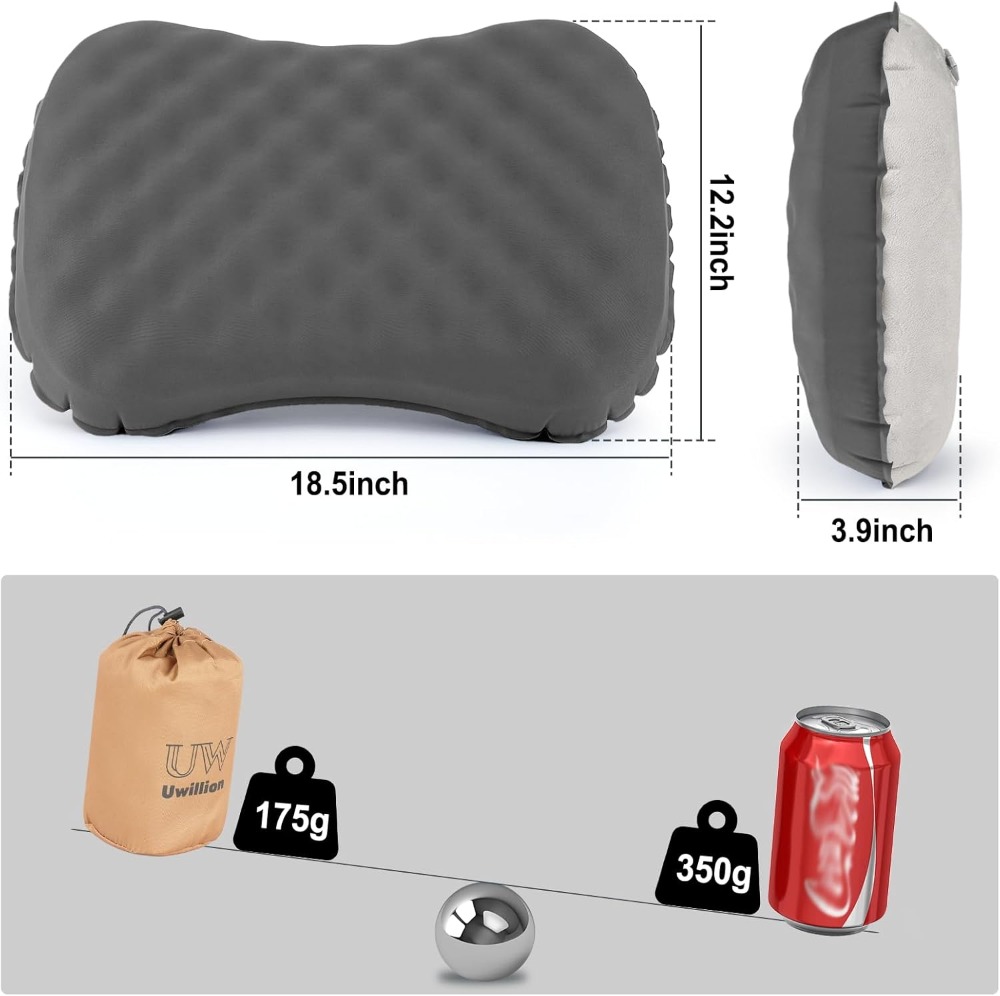 Ultralight Inflatable Camping  - Travel Pillow Inflatable review and price