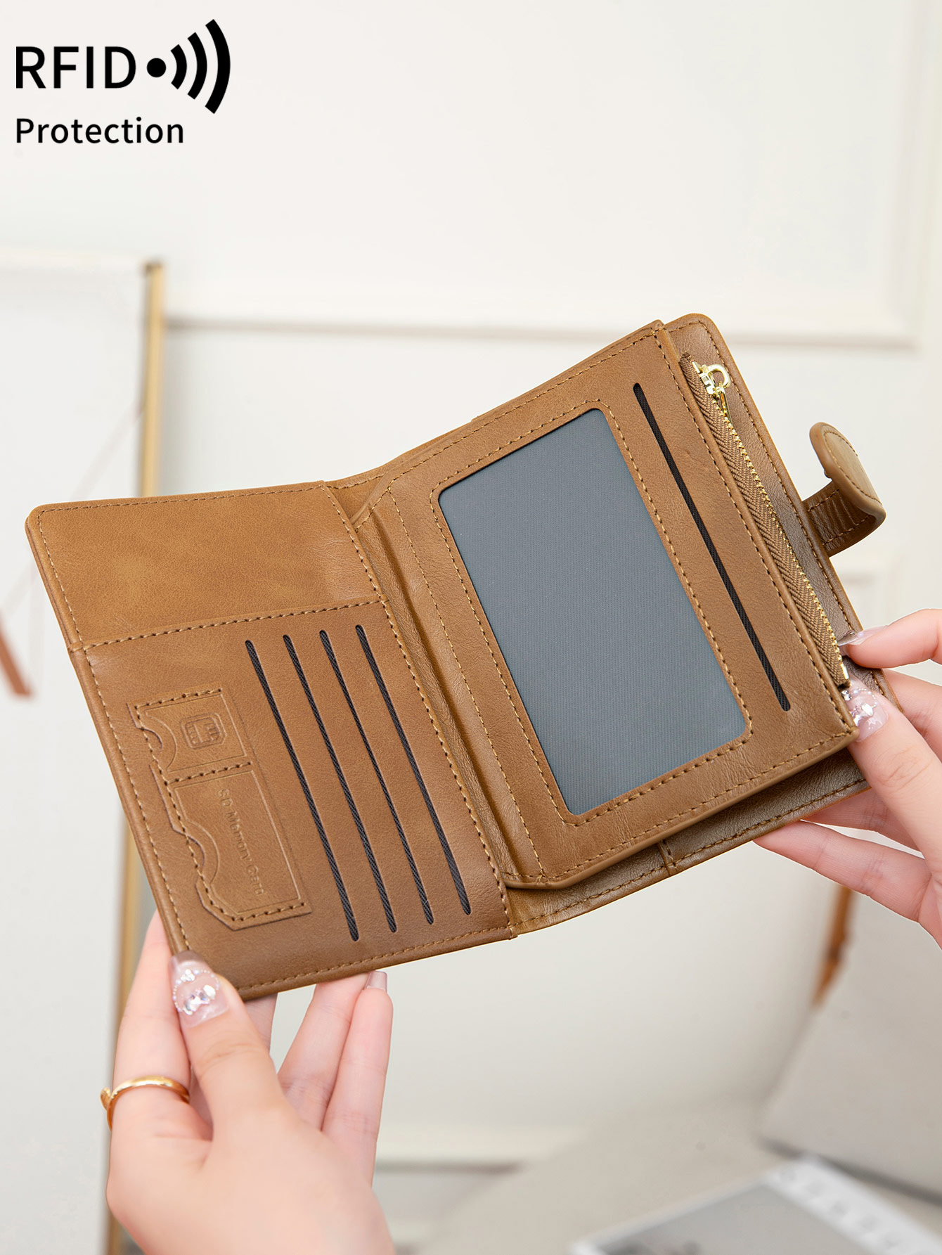 Multi functional RFID anti-the - Travel Accessories Wallet review and price