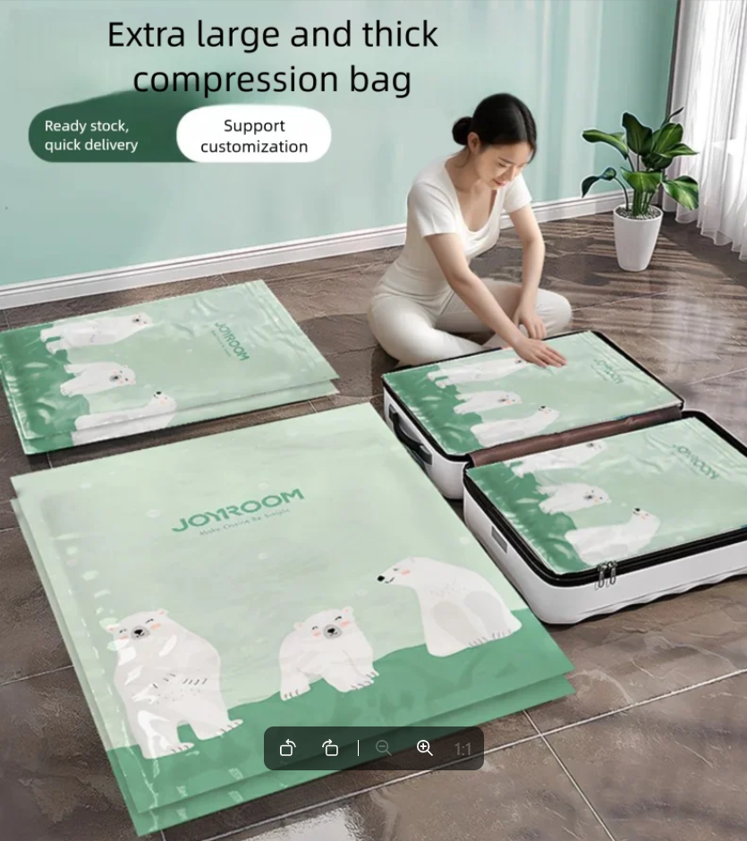 3Pcs Vacuum Compression Bags S - Compression Bag Vacuum review and price